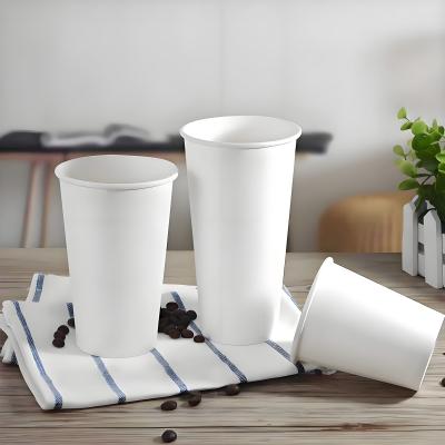 Ly Giấy 1 Lớp Trơn Đựng Đồ Uống 4